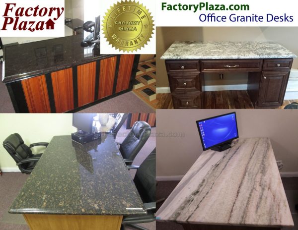 Granite Office Desks, Granite Countertop Office Desk