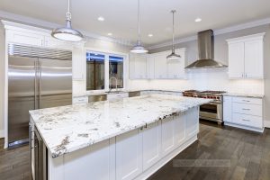 white shaker kitchen