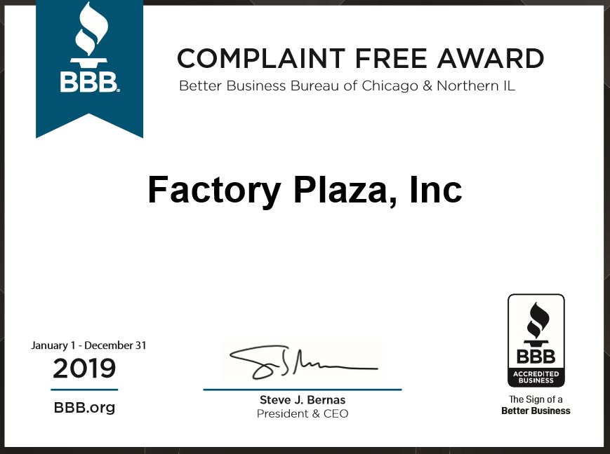 BBB certifiate 2020