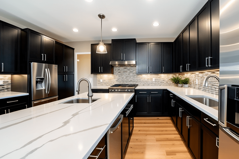 16 Beautiful Quartz Kitchen Countertops to Update Your Kitchen