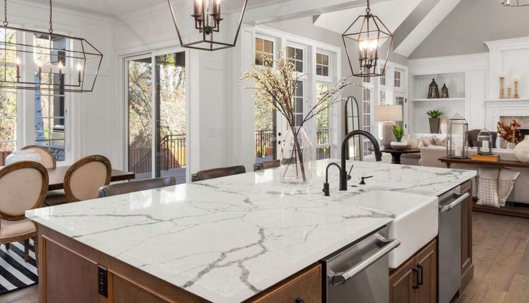 Quartz Calacatta Countertops » Granite & Quartz Countertops. Kitchen ...