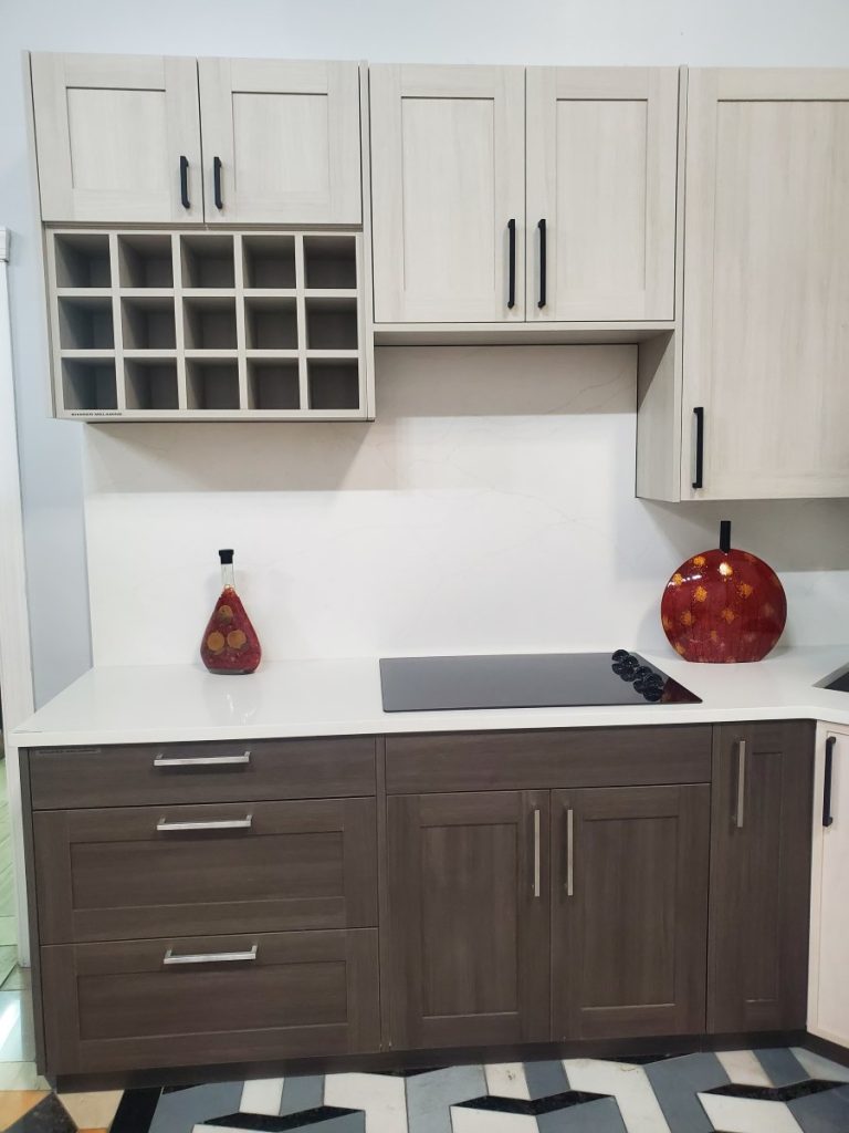 5 piece melamine shaker cabinets