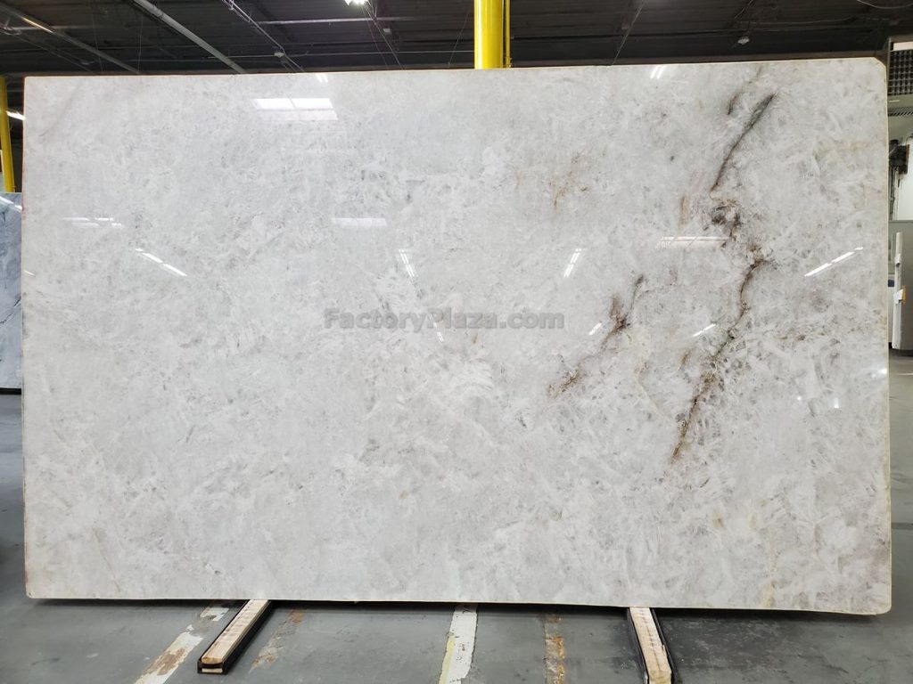 Cristallo quartzite slab