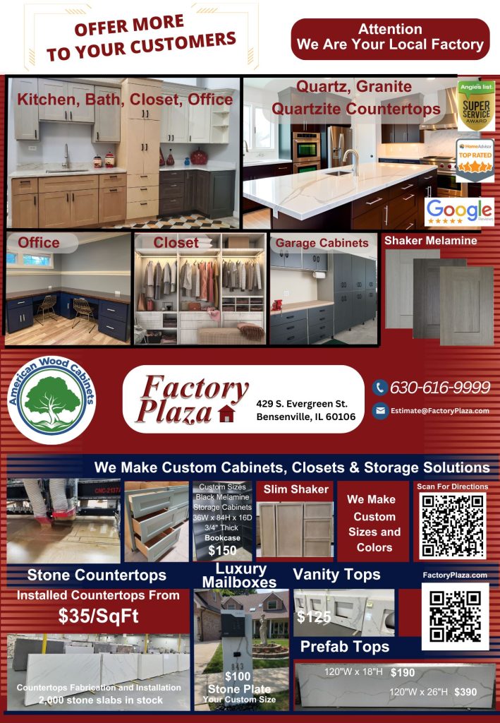 Custom Kitchen Cabinets for contractors